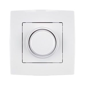 CITY DIMMER LED KAPCSOLÓ (3-300W) FEHÉR METÁL