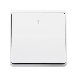 LONDON PUSH LIGHT BUTTON WHITE