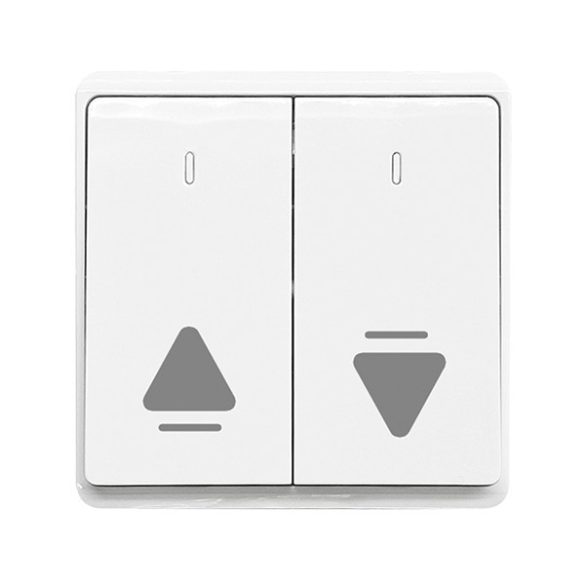 LONDON CURTAIN SWITCH WHITE