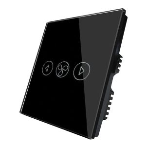 WI-FI SMART TOUCH EU FAN SWITCH BLACK