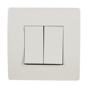 EL BASIC TG103 2 BUTTONS 1 WAY SWITCH CREAM-OLD