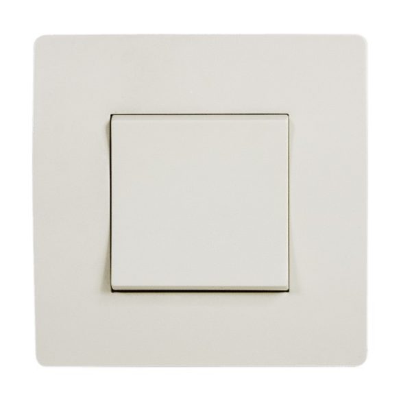 EL BASIC TG115 1 BUTTON CROSS WAY SWITCH CREAM-OLD