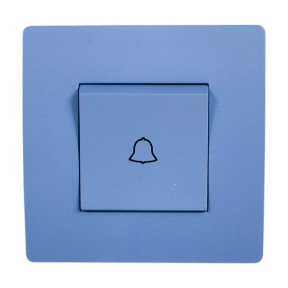 EL BASIC TG112 DOORBELL SWITCH BLUE-OLD