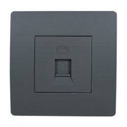 EL BASIC TZ106 TELEPHONE SOCKET GRAPHITE-OLD