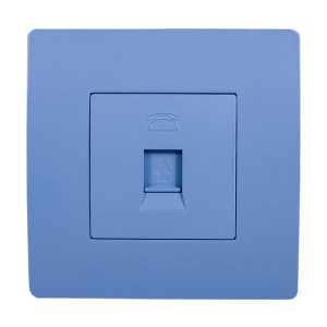 EL BASIC TZ106 TELEPHONE SOCKET BLUE-OLD