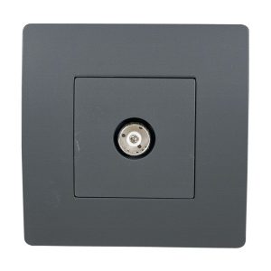 EL BASIC TZ111 TV ANTENNA SOCKET GRAPHITE-OLD