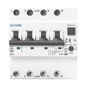 ELECTRONIC RCBO JEL4A 6kA 4P 40A/30mA