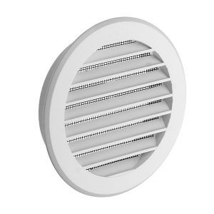 EL02-149 VENTILATION GRILL D120, WHITE