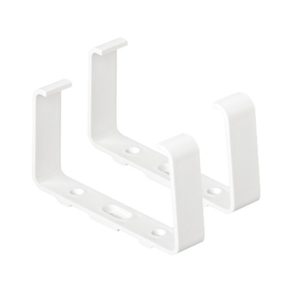 EL02-525 PVC CLIPS FOR FLAT DUCTS 220x55,2 PCS SET