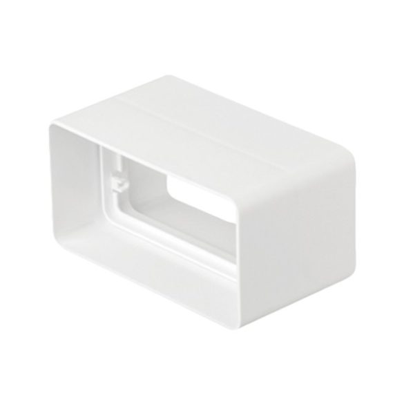 EL02-411 PVC CONNECTOR FOR FLAT DUCTS 110x55MM