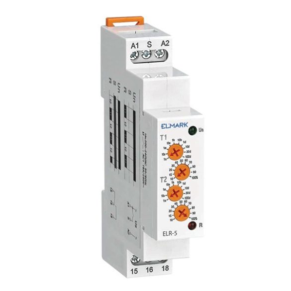 ELR-6 ASYMMETRIC RELAY 12-240V AC/DC 2XSPDT 2x16A 50157