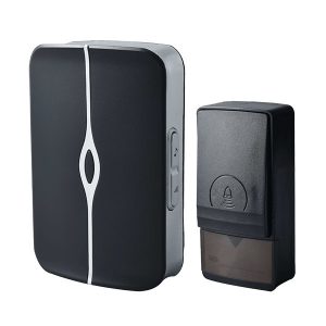 DIGITAL DOORBELL 5028 SELF POWERED BUTTON BLACK