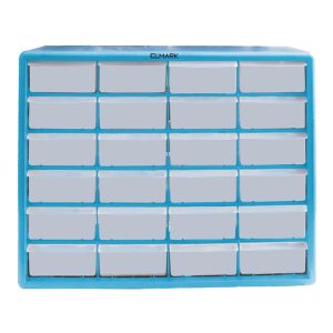 PLASTIC STORAGE BOX 24DRAWERS 50X16X39cm NO SCREW