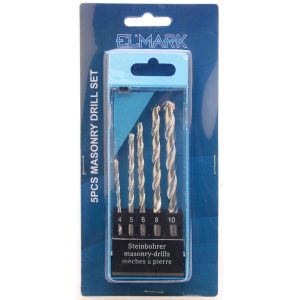 5PCS MASONRY DRILL SET