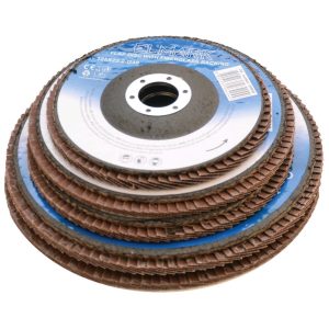 FLAP DISC WITH FIBERGLASS BACKING 125X22.2 G40