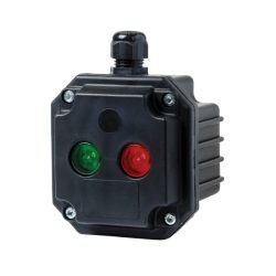 BOX LL- 2 LIGHT INDICATORS WHIT 1 ENTRY, IP65