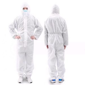 DISPOSABLE COVERALL WITH HOOD