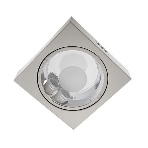 LED SPOTVILÁGÍTÁS GL214 + 2XLED IZZÓK 9W 2700K SZATÉN NIKKEL 92214LEDWW/SN