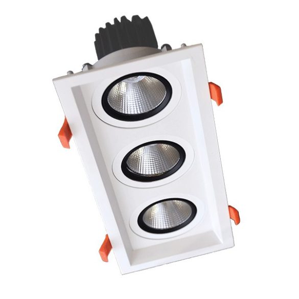 TRIPLELED MOVABLE SPOT LIGHT 3X15W 230V 3000K FEHÉR 92DL81F4530/WH