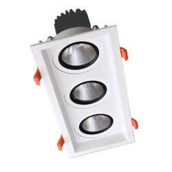   TRIPLELED MOVABLE SPOT LIGHT 3X30W 230V 3000K FEHÉR 92DL82F9030/WH