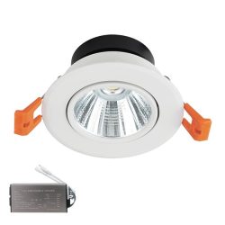   LED SPOT LIGHT 20W 230V 4000K FEHÉR IP44+EMERGENCY KIT 92DLTS2030/WHE