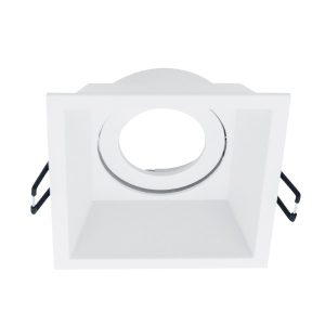 RECESSED SQUARE DOWN LIGHT EL-259SQ GU10 FEHÉR 92EL259SQ