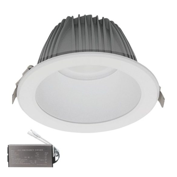 EL-6228 RECESSED LED DOWNLIGHT 13W 3000K+EMERGENCY KIT 92EL62281330/WHE