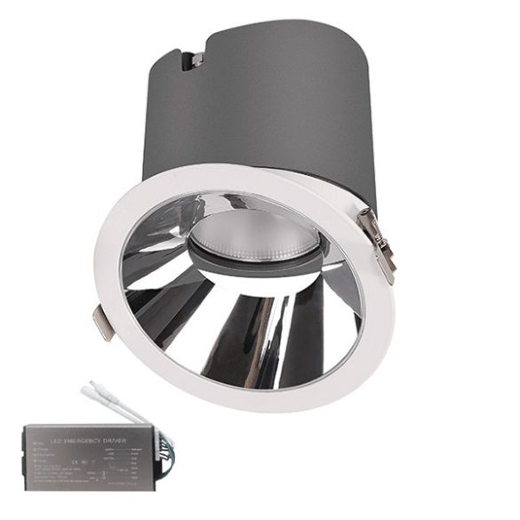 EL-6453 LED DOWNLIGHT BM 12W 3000K 38° HONEY+EMERGENCY KIT 92EL64531230/WHE