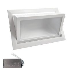   RECESSED DOWN LIGHT EL-6705 40W 6500K, FEHÉR+EMERGENCY KIT 92EL67054065/WHE