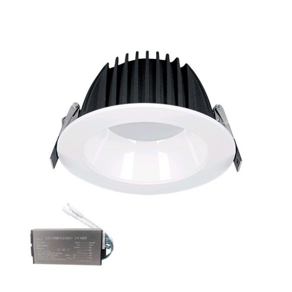 LED SPOTVILÁGÍTÁS SMD 15W 230V 3000K FEHÉR+SÜRGŐSSÉGI KÉSZLETTEL