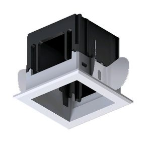 MODENA 1 MODULE RECESSED BOX WITH FRAME FEHÉR 92MOD1GR/WH