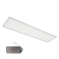   LED PANEL 48W 4000K 295x1195mm IP54 FEHÉR KERET +INVERTERREL