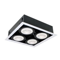   LED KIEMELŐVILÁGÍTÁS QUAD412 12W 4XE27 2700K SÖTÉT SZÜRKE 92Q41227DGR