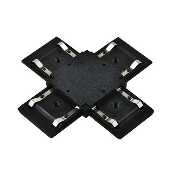 EL-XC X-CONNECTOR FOR ULTRA SLIM MAGN. RAIL BLACK