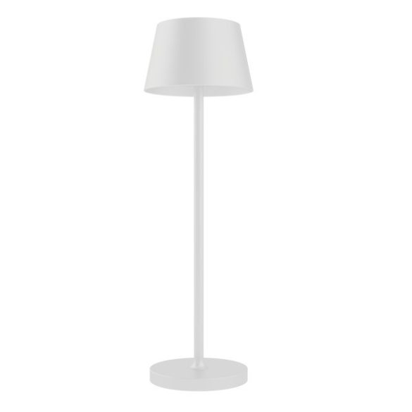 SONIA TABLE LAMP 1XG9 WHITE WITH DIMMER