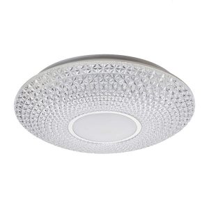 LUCE LED MENNYEZETI LÁMPA 24W TÁVIRÁNYÍTÓVAL KRÓM