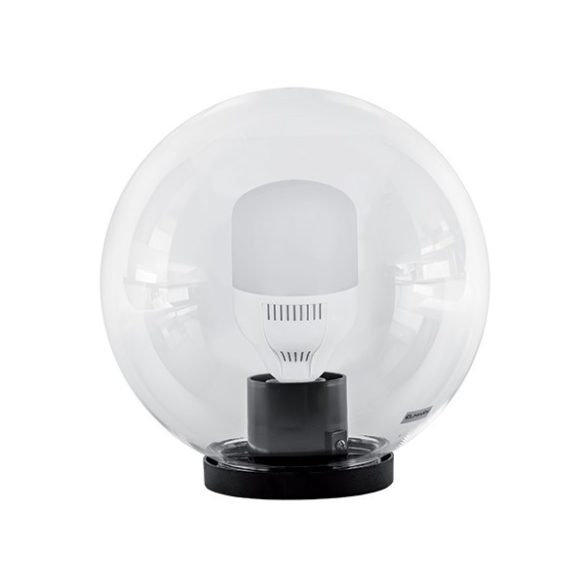 LED KERTI VILÁGÍTÓTEST GÖMB ALAKÚ, LÁMPÁVAL PMMA CLEAR 400 30W E27 230V 4000-430