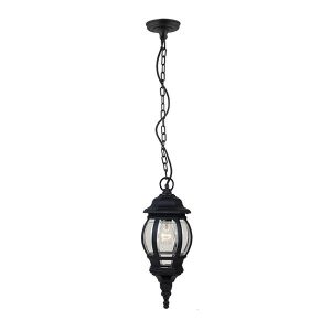 JAMES LANTERN HANGING 1XE27 FEKETE IP44 96515P/BL