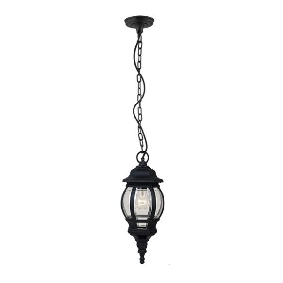 JAMES LANTERN HANGING 1XE27 FEKETE IP44 96515P/BL