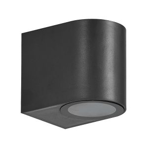 GRF326 FACADE FIXTURE 1XGU10 IP54 FEKETE 96GRF326/BL