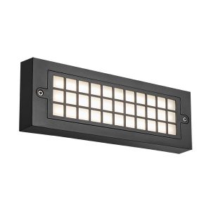 GRF300 LED FACADE FIXTURE 6W 4000K IP65 FEKETE 96GRFLED300/6BL