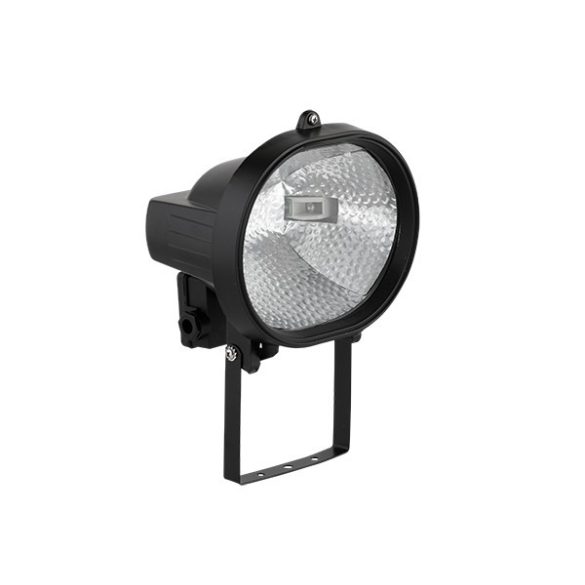 LEDES FÉNYVETŐ 'HALOGEN' TÍPUSÚ LED IZZÓVAL J118 7.5W, FEKETE 989011LED