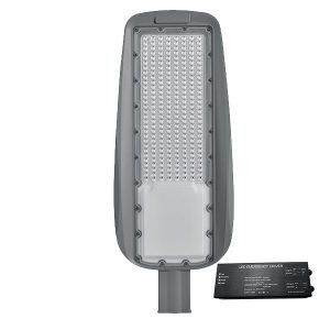 PRAGUE SMD LED UTCAI MEGVILÁGÍTÓ 200W 4000K IP65+SÜRGŐSSÉGI KÉSZLETTEL