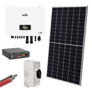 HYBR. SOLAR SYSTEM 3P/20kW 465W PANELS