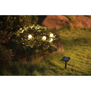 SOLAR LED STRING LIGHT 23439 0.6W 8PCS. 2000K IP71 98SOL23439