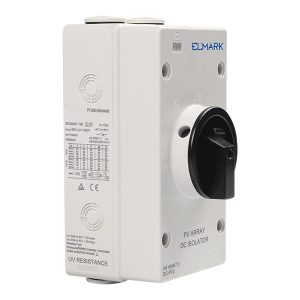 EL-DC 2P/32A DC ISOLATOR 2 SERIES-1 STRING, IP65