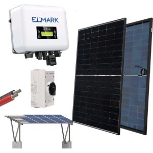 ON GRID SOLAR SYSTEM SET 1P/8KW+CARPORT STRUCTURE