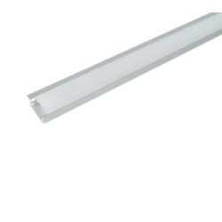   ELM718/2 ALUMINIUM PROFIL LED SZALAGHOZ, MATT TAKARÓPROFIL, SÜLLYESZTETT SZERELÉ