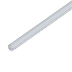   ELM9012/2 ALUMINIUM PROFIL LED SZALAGHOZ, MATT TAKARÓPROFIL, FELÜLETRE SZERELHET