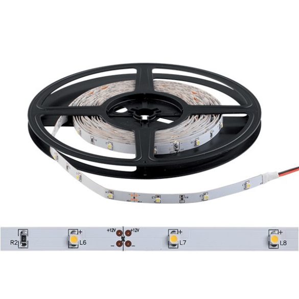 LED150(12/DC,IP20)-BLUE/5m, white PCB 99LED246W